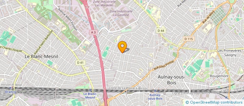 localisation de l'entreprise MONSIEUR ALFREDO PCAM à AULNAY-SOUS-BOIS