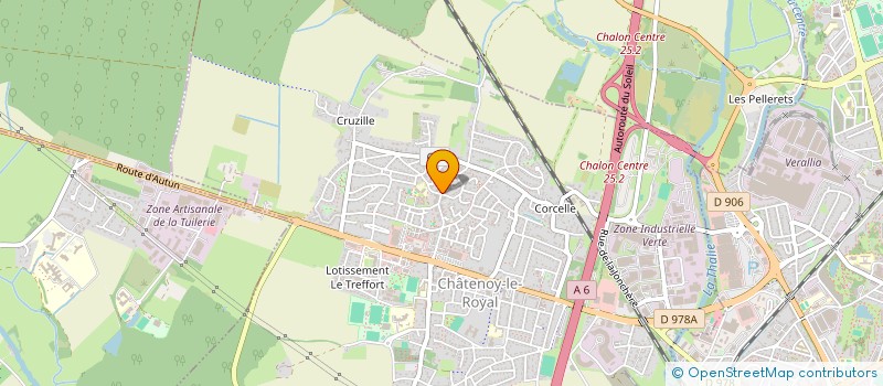 localisation de l'entreprise MONSIEUR ALFREDO PEREIRA  CHATENOY-LE-ROYAL