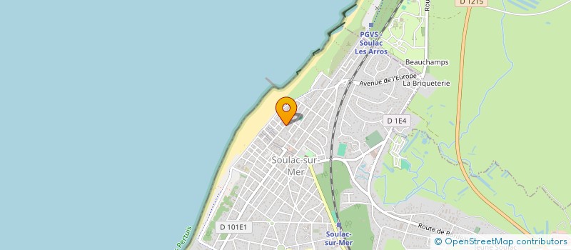 localisation de l'entreprise MONSIEUR ALFREDO PERILLO  SOULAC-SUR-MER