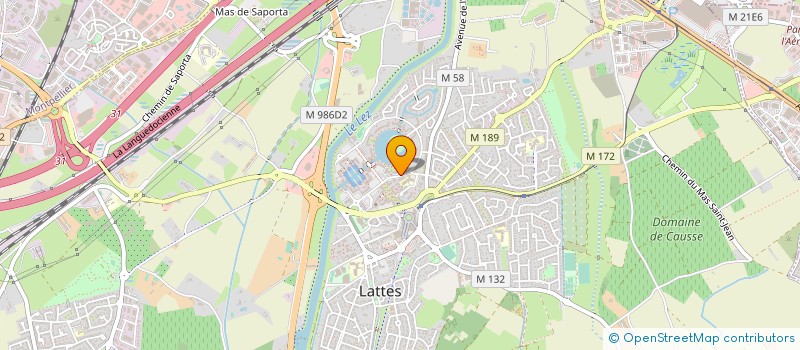 localisation de l'entreprise MONSIEUR ALFREDO RIBEIRO DE SA à LATTES