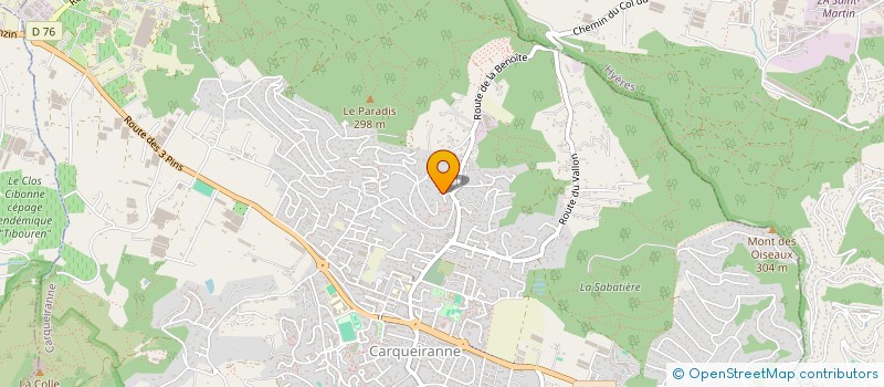 localisation de l'entreprise MONSIEUR ALFREDO ROSSI à CARQUEIRANNE
