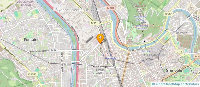 localisation de l'entreprise MONSIEUR ALFREDO SCHIAROTTI  GRENOBLE