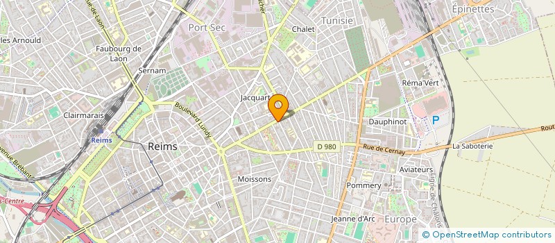 localisation de l'entreprise MONSIEUR ALFREDO URRIGA GOMES  REIMS