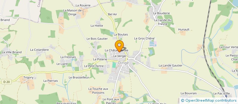 localisation de l'entreprise MONSIEUR ALFY TRICAULT  DINGE