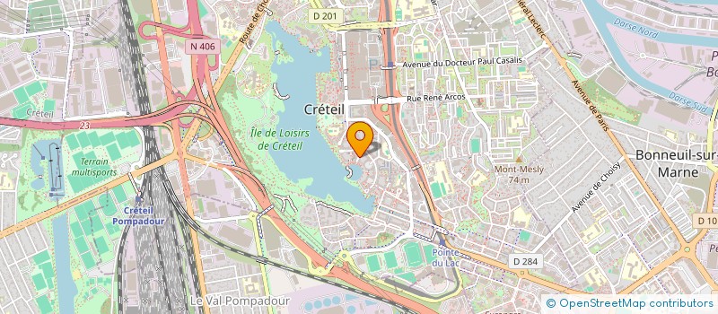 localisation de l'entreprise MONSIEUR ALGHAFIET BRIGI RAFINI à CRETEIL