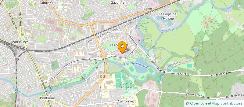 localisation de l'entreprise MONSIEUR ALGHALI IBRAHIM MOHAMMED  LE MANS