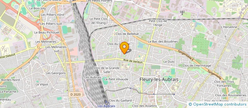 localisation de l'entreprise MONSIEUR ALGIMANTAS KRAKAUSKAS à FLEURY-LES-AUBRAIS