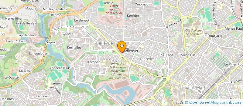 localisation de l'entreprise MONSIEUR ALGY NGUIA à BREST