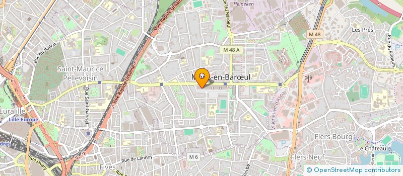 localisation de l'entreprise MONSIEUR ALHADI CHAFI à MONS-EN-BARŒUL