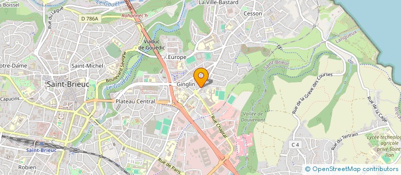 localisation de l'entreprise MONSIEUR ALHAFEZ ALDUM ADAM à SAINT-BRIEUC