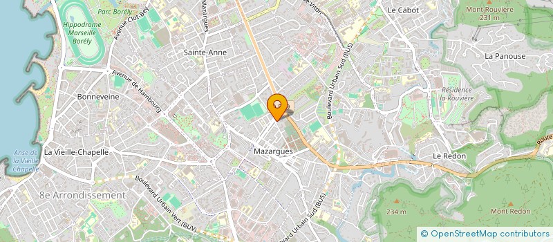 localisation de l'entreprise MONSIEUR ALHAIR HAMADI à MARSEILLE