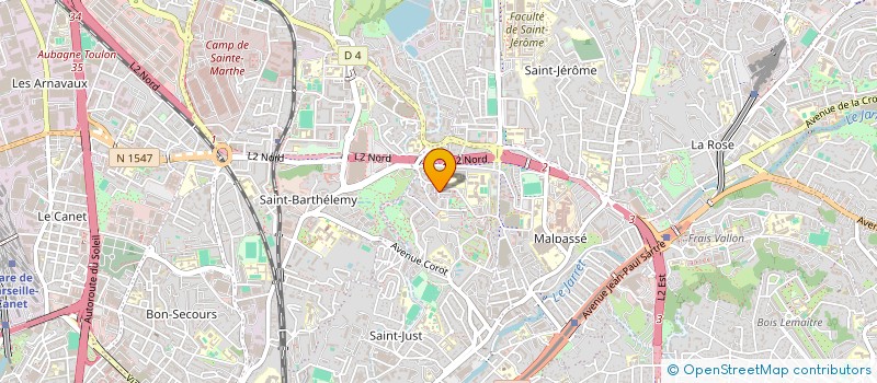 localisation de l'entreprise MONSIEUR ALHAMID ABDILLAH à MARSEILLE 13EME