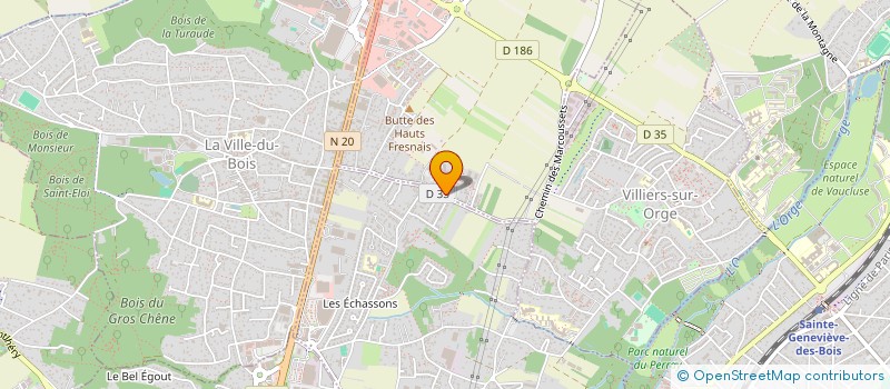 localisation de l'entreprise MONSIEUR ALHARETH SOLMAN ALAMIN  BALLAINVILLIERS