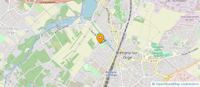 localisation de l'entreprise MONSIEUR ALHASSANA SOUKOUNA à BRETIGNY-SUR-ORGE