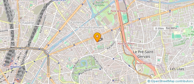 localisation de l'entreprise MONSIEUR ALHASSANE BA  PARIS