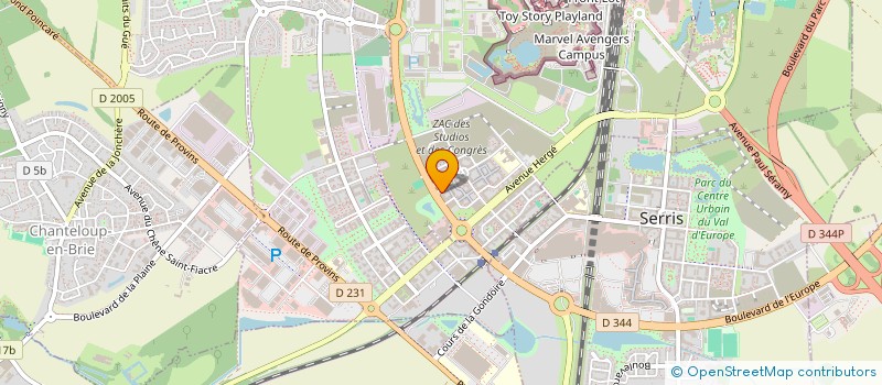 localisation de l'entreprise MONSIEUR ALHASSANE BAH  CHESSY