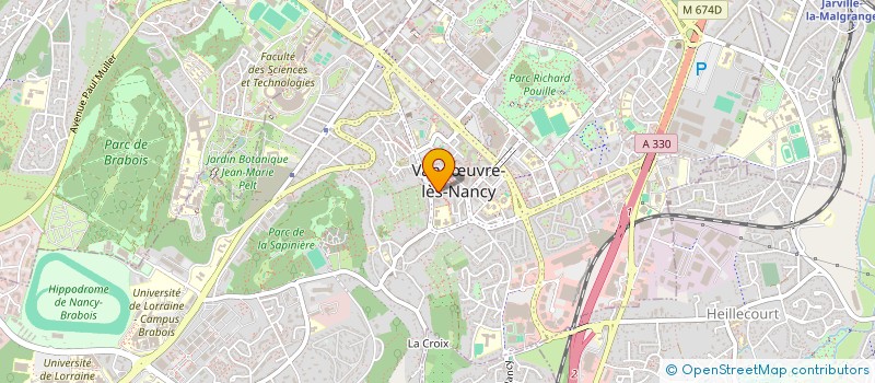 localisation de l'entreprise MONSIEUR ALHASSANE BAH  VANDUVRE-LES-NANCY