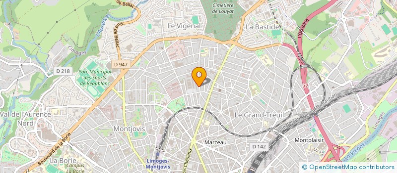 localisation de l'entreprise MONSIEUR ALHASSANE DEM à LIMOGES