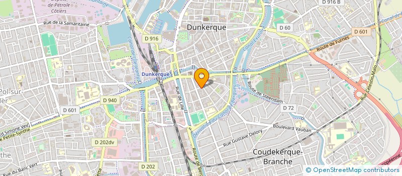 localisation de l'entreprise MONSIEUR ALHASSANE DIALLO à DUNKERQUE