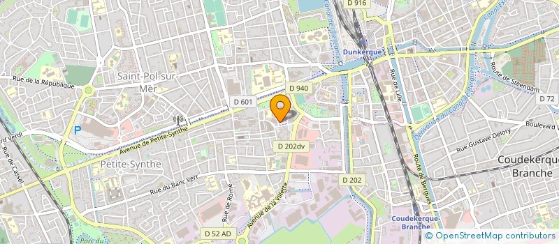 localisation de l'entreprise MONSIEUR ALHASSANE FALL à DUNKERQUE
