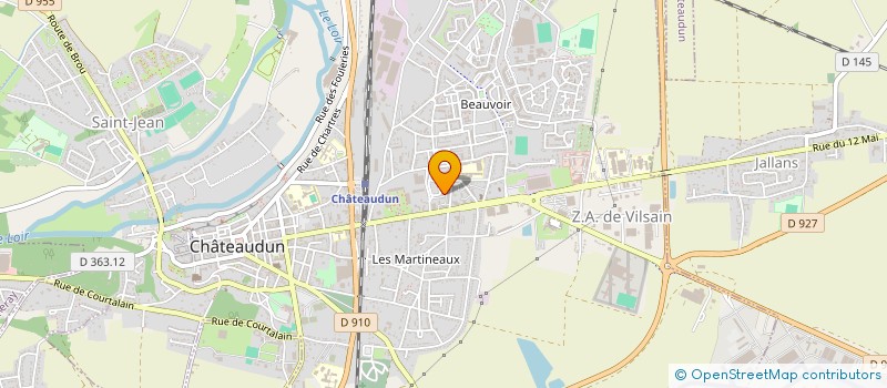 localisation de l'entreprise MONSIEUR ALHASSANE LAMINE DOUMBOUYA à CHATEAUDUN