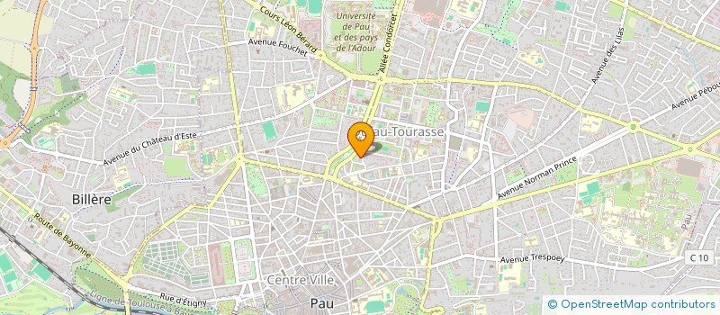 localisation de l'entreprise MONSIEUR ALHASSANE SYLLA à PAU