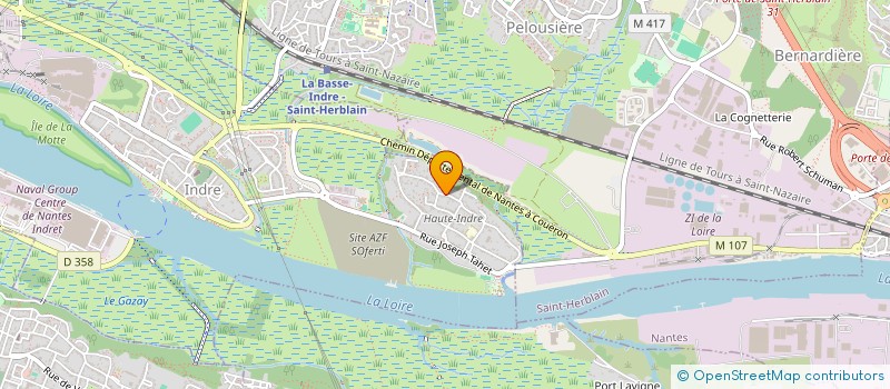 localisation de l'entreprise MONSIEUR ALHOUSSEINY BAH  INDRE