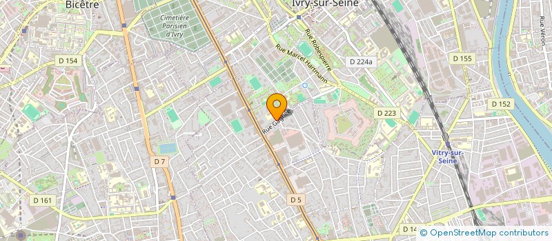 localisation de l'entreprise MONSIEUR ALHOUSSEINY DIABY  IVRY-SUR-SEINE