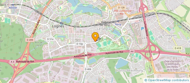 localisation de l'entreprise MONSIEUR ALHOUSSENI KONE à LOGNES
