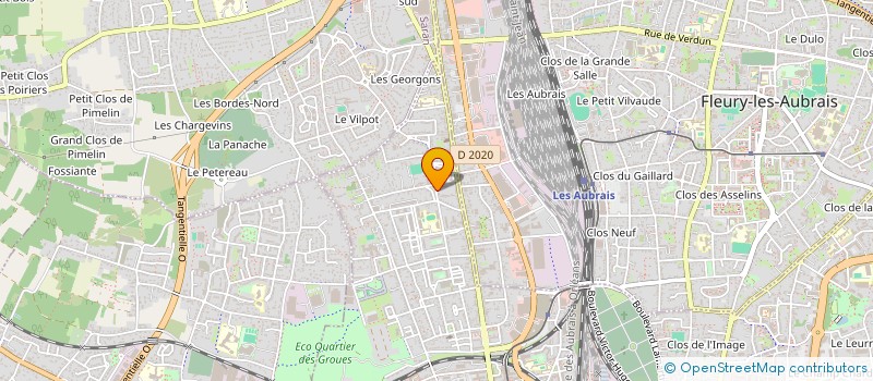 localisation de l'entreprise MONSIEUR ALI ABAKAR RAJAB à ORLEANS