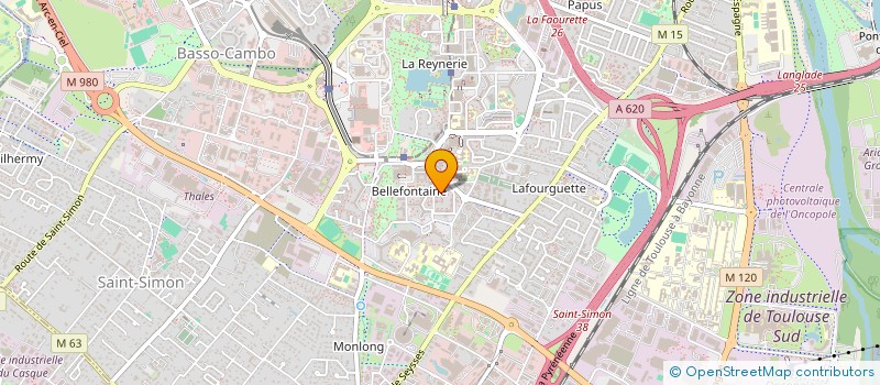 localisation de l'entreprise MONSIEUR ALI ABDALLAH  TOULOUSE