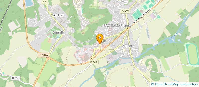 localisation de l'entreprise MONSIEUR ALI ABDALLAH  LAON