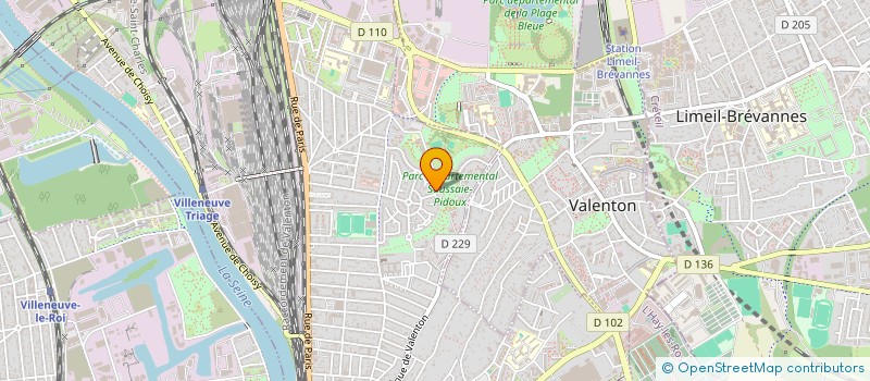 localisation de l'entreprise MONSIEUR ALI ABDELALIM SALEM à VILLENEUVE-SAINT-GEORGES