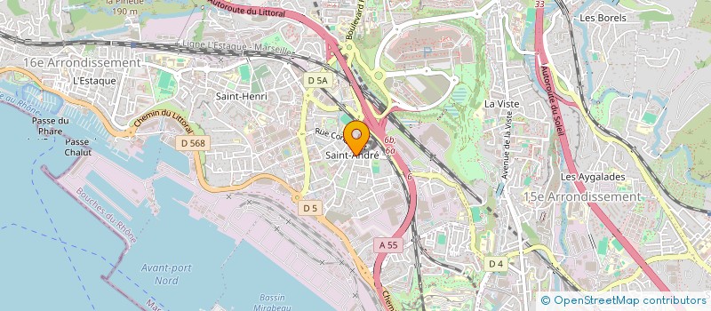 localisation de l'entreprise MONSIEUR ALI ABDELAZIZ à MARSEILLE