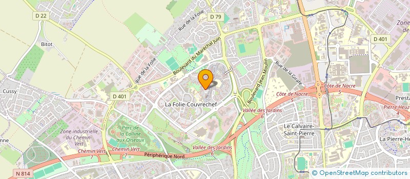 localisation de l'entreprise MONSIEUR ALI ABDELHAMID à CAEN