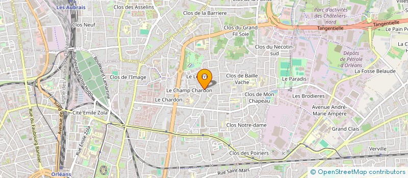 localisation de l'entreprise MONSIEUR ALI ABDELJAOUAD à ORLEANS