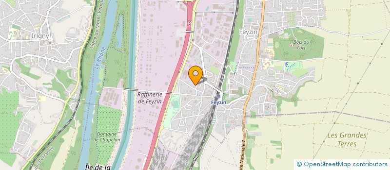 localisation de l'entreprise MONSIEUR ALI ABDELLI  FEYZIN