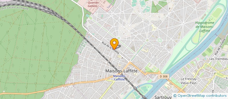 localisation de l'entreprise MONSIEUR ALI ABDOU  MAISONS-LAFFITTE