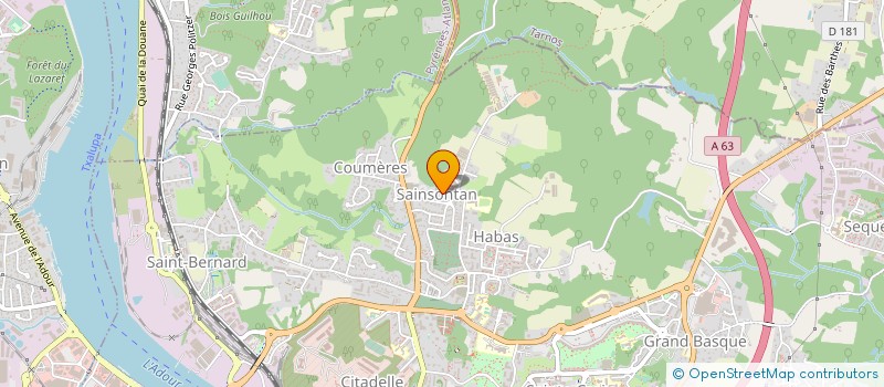 localisation de l'entreprise MONSIEUR ALI ABDUL RAZZAK à BAYONNE