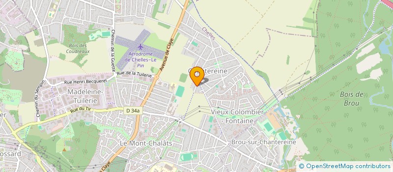 localisation de l'entreprise MONSIEUR ALI ABED  CHELLES