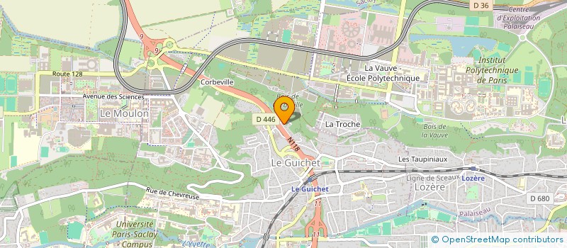 localisation de l'entreprise MONSIEUR ALI ABOU ZEID  ORSAY