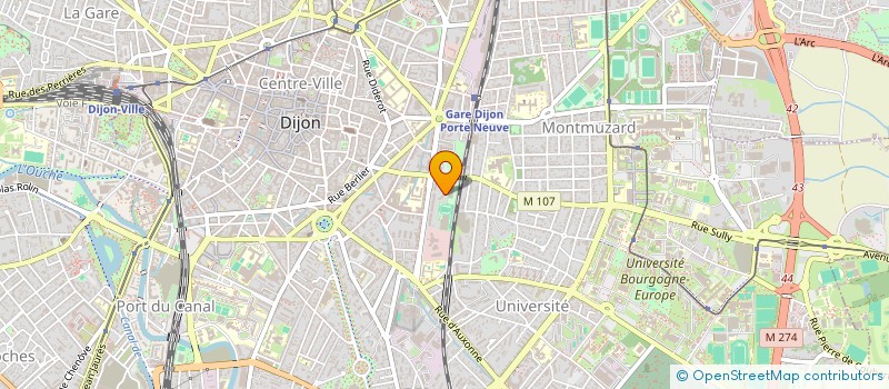 localisation de l'entreprise MONSIEUR ALI ABOUKHADIGA  DIJON