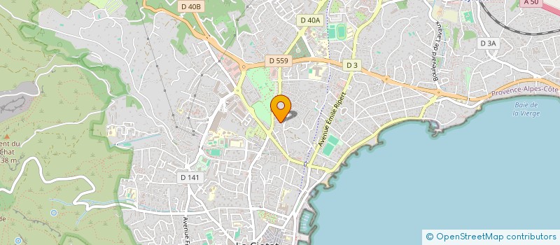 localisation de l'entreprise MONSIEUR ALI ABOUYECHOU  LA CIOTAT