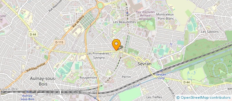 localisation de l'entreprise MONSIEUR ALI ACHERFOUCHE à SEVRAN