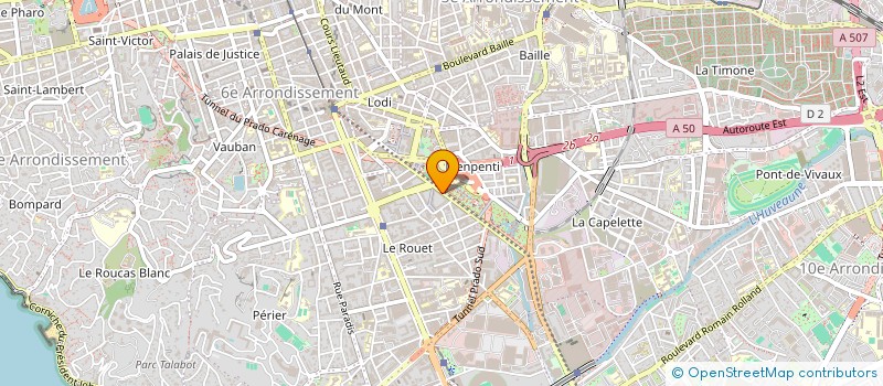 localisation de l'entreprise MONSIEUR ALI ACHOUR à MARSEILLE