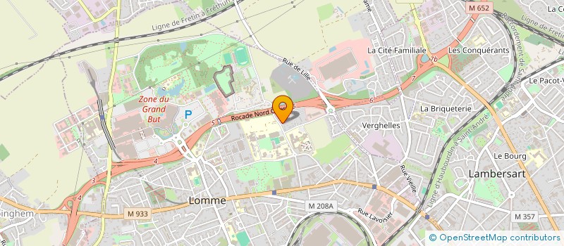 localisation de l'entreprise MONSIEUR ALI ACHOURI à LILLE