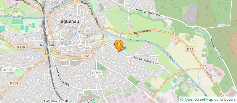 localisation de l'entreprise MONSIEUR ALI ACIYAN  HAGUENAU