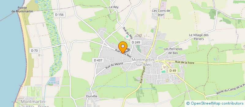 localisation de l'entreprise MONSIEUR ALI ADOUDI  MONTMARTIN-SUR-MER