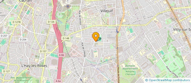 localisation de l'entreprise MONSIEUR ALI AGUINI à VILLEJUIF