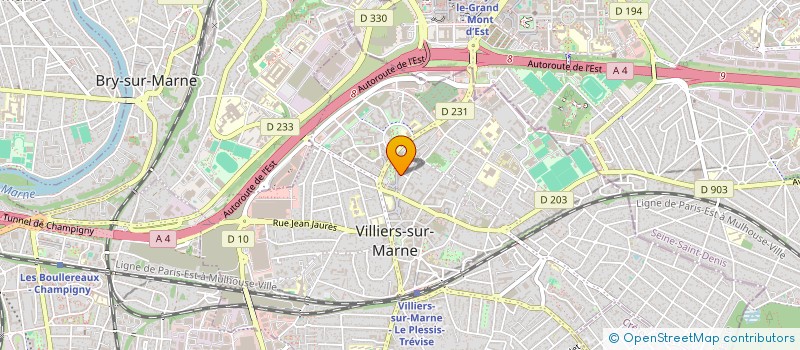 localisation de l'entreprise MONSIEUR ALI AHAMED ISMAIL  VILLIERS-SUR-MARNE